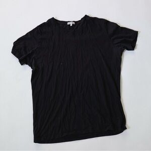 Gustin Jet Black Short Sleeve Tee